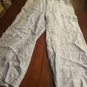 LOFT Light Blue Wide Leg jumpsuit